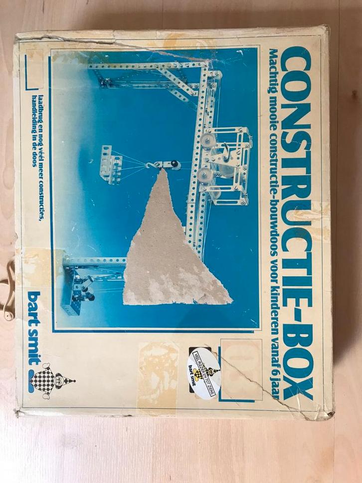 Vintage Bart Smit Constructie Box (incomplete), Kinderen en Baby's, Speelgoed | Educatief en Creatief, Gebruikt, Bouwen, Ophalen of Verzenden