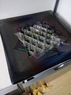 Glasfushing schaal la Rooij, Ophalen