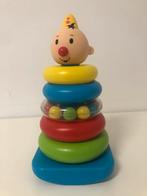 Kleurrijke Stapeltoren met Clown Bumba stappelringen, Ophalen of Verzenden, Zo goed als nieuw, Overige typen, Met geluid