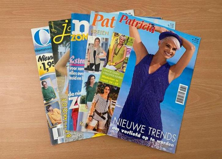 Vintage breipatronen, Hobby en Vrije tijd, Breien en Haken, Zo goed als nieuw, Breien of Haken, Patroon of Boek, Ophalen of Verzenden