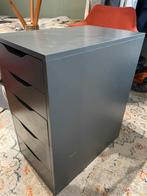 IKEA Alex ladeblok grijs, Huis en Inrichting, Gebruikt, Ophalen of Verzenden, Minder dan 100 cm, Met lade(s)