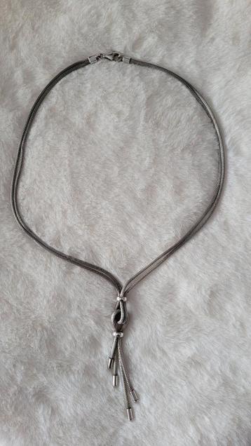 Zilveren 925 ketting y-collier SINT/KERST beschikbaar voor biedingen