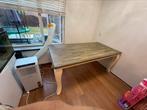 Landelijk Eetafel 90*180 cm, Huis en Inrichting, Tafels | Sidetables, Ophalen of Verzenden, Zo goed als nieuw, 150 tot 200 cm