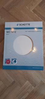 Schütte WC-bril - Wit - MDF - Soft-close, Doe-het-zelf en Verbouw, Sanitair, Ophalen of Verzenden, Nieuw, Toilet