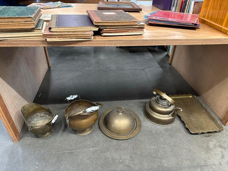 Antieke Koperen Objecten Set, Antiek en Kunst, Antiek | Koper en Brons, Koper, Ophalen