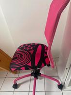 Bureaustoel roze ikea, Huis en Inrichting, Bureaustoelen, Ophalen, Zo goed als nieuw, Roze, Bureaustoel