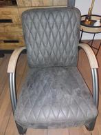 Industriële fauteuil, Huis en Inrichting, Fauteuils, Ophalen of Verzenden, Zo goed als nieuw, 50 tot 75 cm