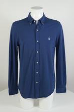 Ralph Lauren overhemd Featerweight mesh - Marine Blauw - M, Blauw, Ralph Lauren, Zo goed als nieuw, Halswijdte 39/40 (M)