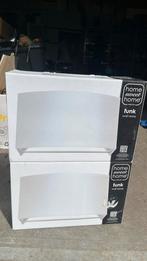 2 nieuwe witte wandlampjes, Ophalen of Verzenden, Nieuw