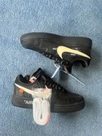 Nike x Off-white Air Force 1 black size 42,5, Ophalen of Verzenden, Nieuw, Zwart
