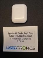 Apple Airpods 2nd Gen A2031 + A2032, Ophalen of Verzenden, Gebruikt, In gehoorgang (in-ear), Bluetooth