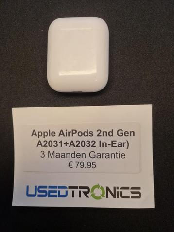 Apple Airpods 2nd Gen A2031 + A2032  beschikbaar voor biedingen