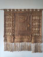 Vintage wandkleed macrame kleed wanddecoratie, Gebruikt, ., Ophalen of Verzenden, .