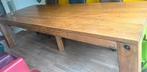 Stevige eettafel van Massief Hout merk iccoon, Huis en Inrichting, Ophalen, Gebruikt, 50 tot 100 cm, Vijf personen of meer