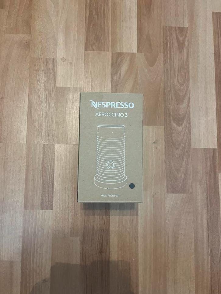 Nespresso Aeroccino 3 Melkopschuimer - Nieuw in doos!, Witgoed en Apparatuur, Melkopschuimers, Nieuw, Elektrische melkopschuimer