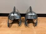 Twee Ridder Helmen - Kostuum Accessoire, Ophalen, Nieuw, Kostuum, Carnaval