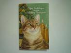 Kat katten poes poezen Francien van Westering kaart, Verzenden, 1980 tot heden, Hond of Kat