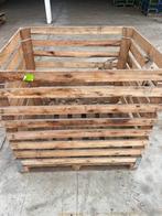 Palletkist, Opslagkist, houten krat, opslag haardhout, Doe-het-zelf en Verbouw, Kratten en Dozen, Ophalen, Gebruikt, 100 cm of meer