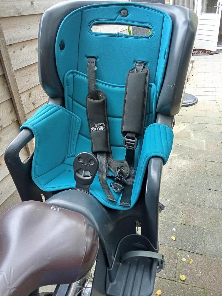 Fietszitje Britax Romer Jockey Comfort 3 frame ebike, Fietsen en Brommers, Fietsaccessoires | Fietsstoeltjes, Gebruikt, Achterzitje