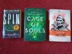 Boekenbundel: Spin, Cage of Souls, Expiration Date, Ophalen of Verzenden, Gelezen, Robert Charles Wilson, Adrian Tchaikovsky, Tim Powers