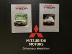 T E A B : 2 verschillende  Mitsubishi Tredia folders, Ophalen, Zo goed als nieuw, Mitsubishi