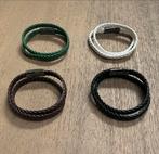 Unisex Gevlochten PU Leren Armband – Magnetische Sluiting, Ophalen of Verzenden, Nieuw, Overige kleuren