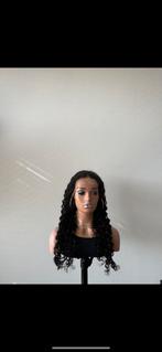 CURLY LACEWIG PRUIK KRULLEN 26” INCH HUMAN HAIR EXTENSIONS, Ophalen of Verzenden, Nieuw, Pruik of Haarverlenging