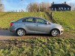 Chevrolet Aveo 1.4 4D Sedan 2012 Grijs, Auto's, Voorwielaandrijving, Euro 5, Stof, 4 cilinders