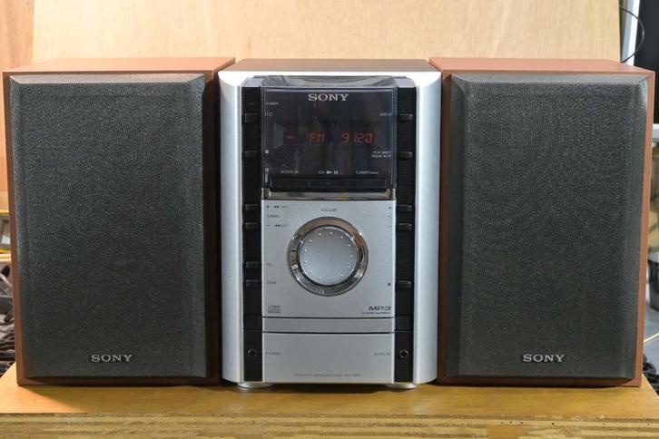 Sony CMT-GS10, Audio, Tv en Foto, Stereo-sets, Gebruikt, Cd-speler, Tuner of Radio, Speakers, Sony, Ophalen of Verzenden