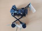 Barbie wandelwagen met 2 poppetjes, Ophalen of Verzenden, Gebruikt, Barbie