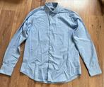 Profuomo overhemd maat 42, blauw/wit, Blauw, Ophalen of Verzenden, Halswijdte 41/42 (L), Profuomo