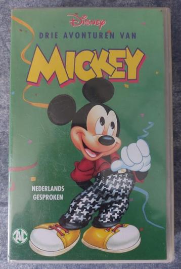 Drie avonturen van Mickey [5800]  [CDVHKi]	 beschikbaar voor biedingen