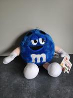 Vintage Blauwe M&M Knuffel, Ophalen of Verzenden, Zo goed als nieuw, Overige typen