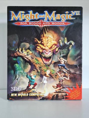 Might and Magic VII: For Blood and Honor - PC Big Box beschikbaar voor biedingen