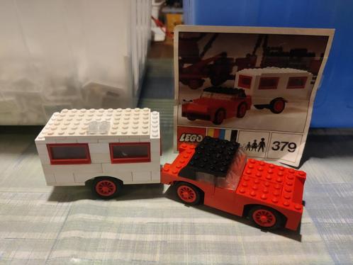 Lego System auto met caravan, Kinderen en Baby's, Speelgoed | Duplo en Lego, Gebruikt, Lego, Complete set, Ophalen of Verzenden