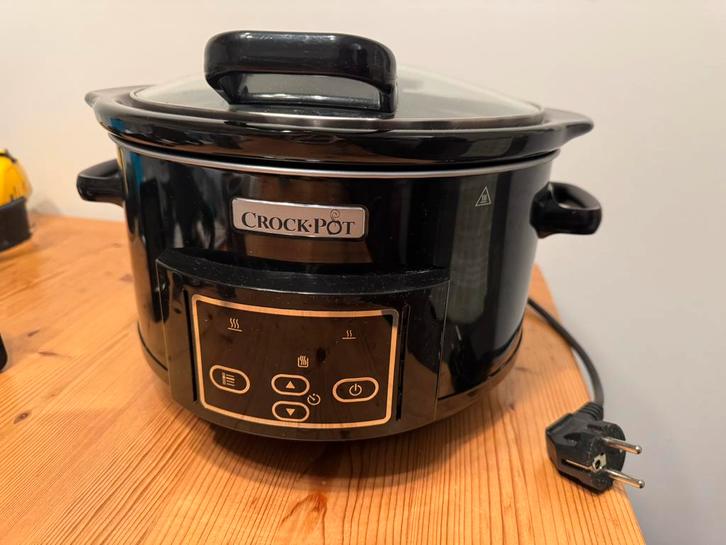 Crock-Pot - CSC052X, Witgoed en Apparatuur, Slowcookers, Gebruikt, Timer, Ophalen of Verzenden