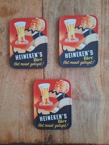 OUDE RETRO HEINEKEN ONDERZETTERS beschikbaar voor biedingen