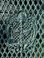 Gietijzeren deur rooster, antiek., Antiek en Kunst, Curiosa en Brocante, Ophalen