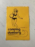 Sticker Camping Domburg, Verzamelen, Stickers, Verzenden, Zo goed als nieuw