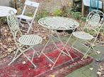 Leuke Bistroset voor Tuin/Balkon, 2 zitplaatsen, Overige materialen, Gebruikt, Ophalen of Verzenden