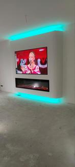 Tv kast , Cinewall, sfeerhaard, Ophalen of Verzenden, Zo goed als nieuw