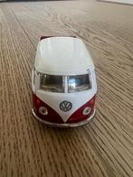 Vw t1 transporter kleur rood leuk autootje, Hobby en Vrije tijd, Modelauto's | 1:24, Ophalen of Verzenden, Gebruikt, Bus of Vrachtwagen