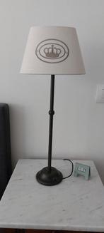 Brocante lamp nachtlampje tafellamp vintage set van 2 60cm, Ophalen, Gebruikt, 50 tot 75 cm