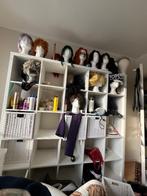 Ikea Kallax kast wit 25 vakken, Ophalen, Gebruikt, 200 cm of meer, 150 tot 200 cm