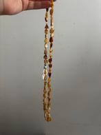 Originele Damla Amber Ketting, Met hanger, Geel, Nieuw, Ophalen of Verzenden