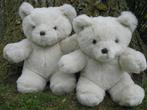 Beren, 2 speelgoed beren, stevige teddystof, zittend model, Ophalen of Verzenden, Zo goed als nieuw, Stoffen beer, Overige merken