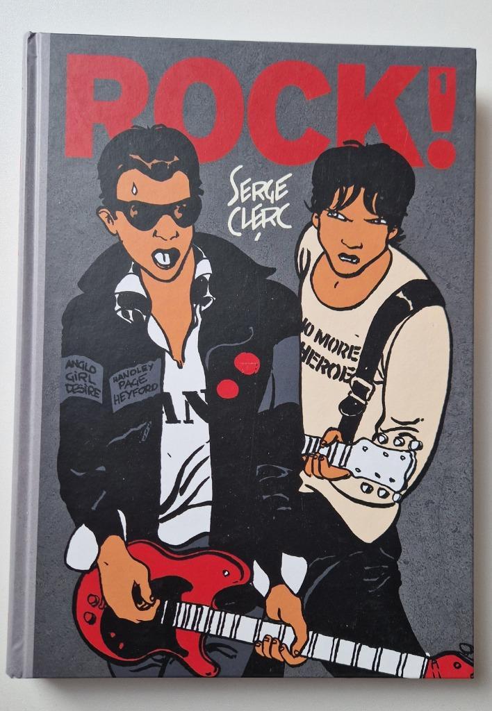 Rock - Serge Clerc integraal 1 Sherpa luxe hardcover 192 blz, Boeken, Stripboeken, Nieuw, Eén stripboek, Ophalen of Verzenden