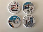 Nog vier leuke onderzetters uit Griekenland., Huis en Inrichting, Woonaccessoires | Onderzetters, Ophalen of Verzenden, Gebruikt