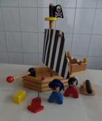 Piratenboot Speelset van Hout Piratenschip Sinterklaas, Ophalen of Verzenden, Zo goed als nieuw, Overige typen