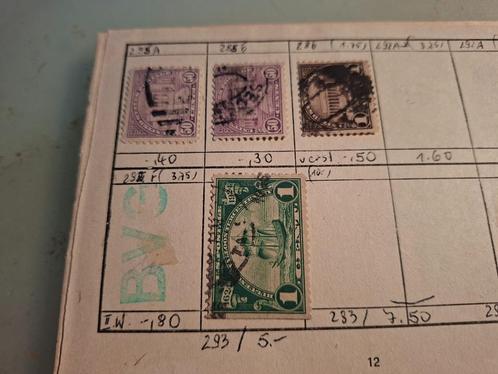 USA / VS / Verenigde Staten op oude blaadjes #2, Postzegels en Munten, Postzegels | Volle albums en Verzamelingen, Buitenland